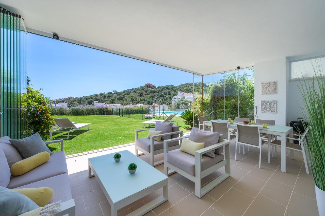 Garten Appartment In La Floresta - La Mairena 欧赫恩 外观 照片